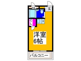 間取図 フォンタル大野芝