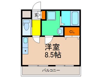 間取図 シャルレ服部