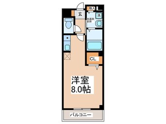 間取図 ブランド－ル清原