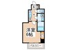 サムティ姫島LUMETO 1Kの間取り