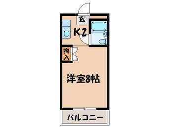 間取図 宮崎マンションⅡ