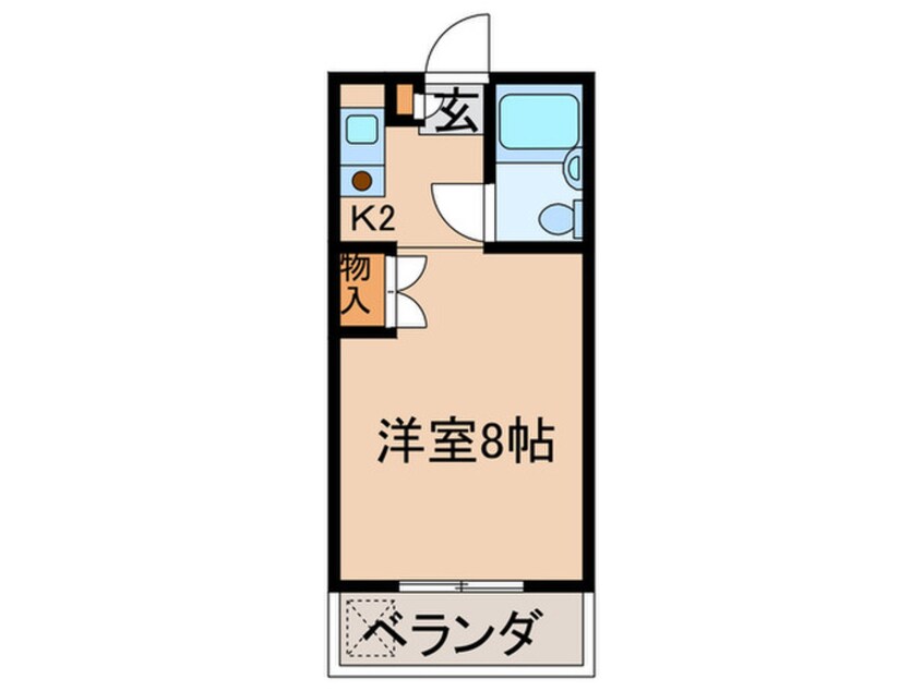 間取図 宮崎マンションⅡ