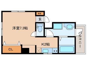 間取図 レガーロ春日野道