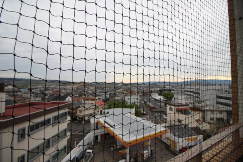 室内からの展望 シェルマンション