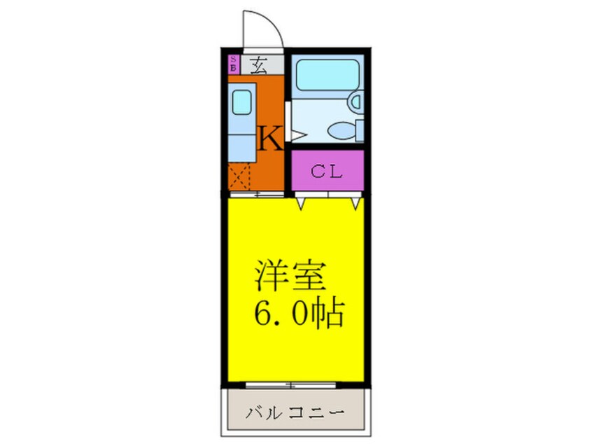 間取図 石橋マンション