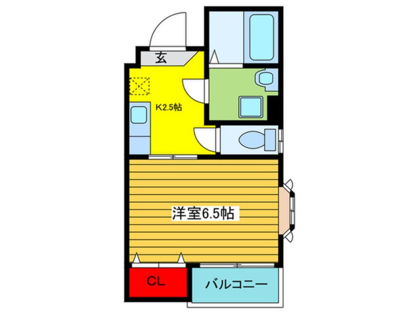 間取図 ラ・ボヌ-ル