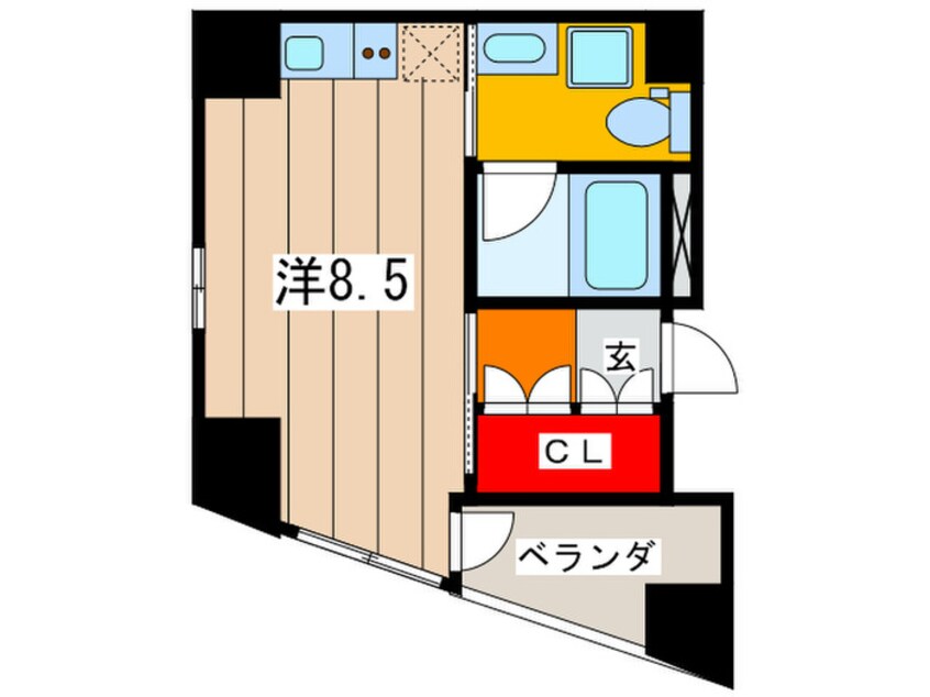 間取図 ベルエ－ル細工谷マンション