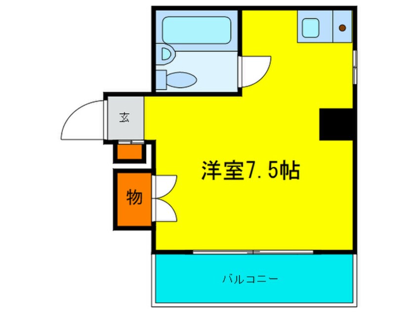 間取図 ＫＯＹＡエスパシオ中之島