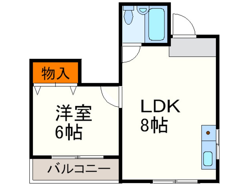 間取図 ＫＯＹＡエスパシオ中之島