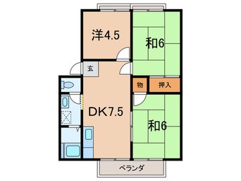 間取図 中野ハイツ