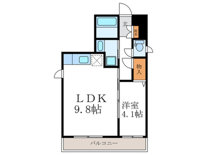 間取図 川上ビルⅢ