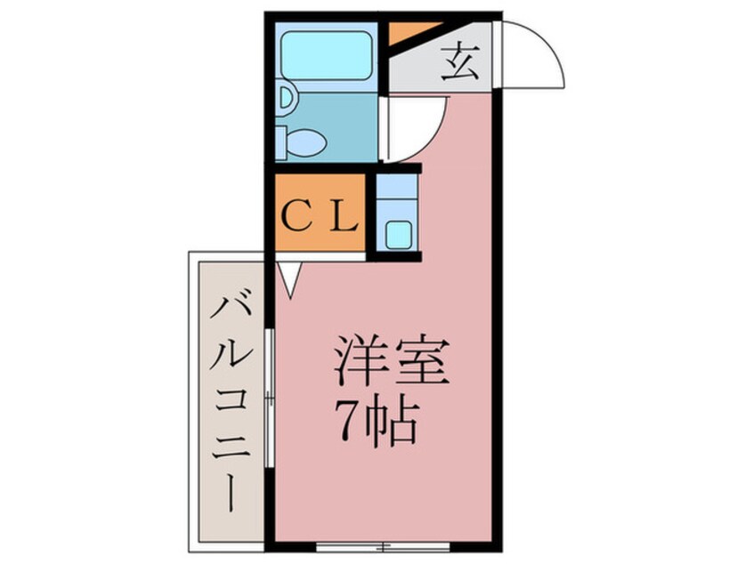 間取図 カンフォート吹田