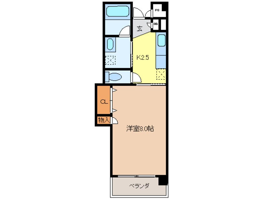 間取図 グランシャンブル