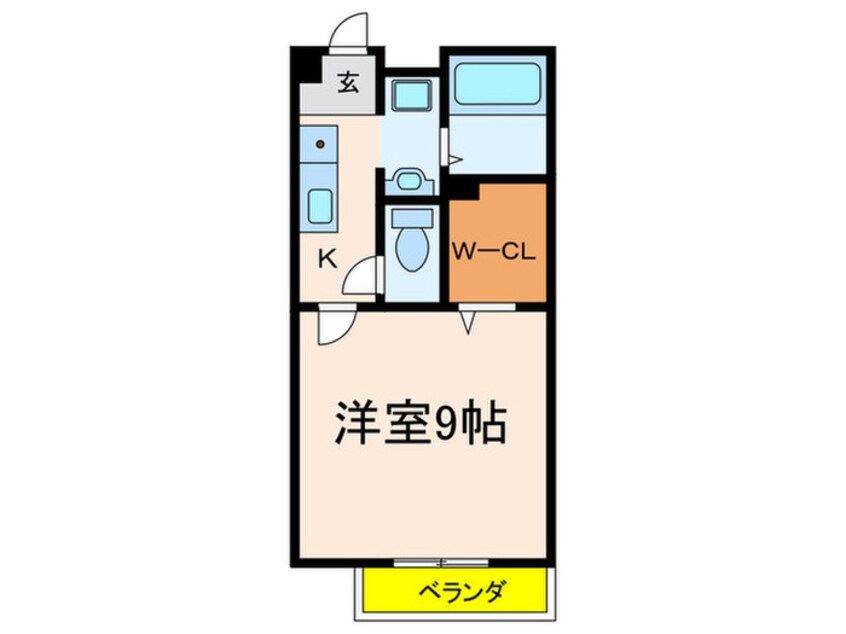 間取図 グリーンヴィラ広野