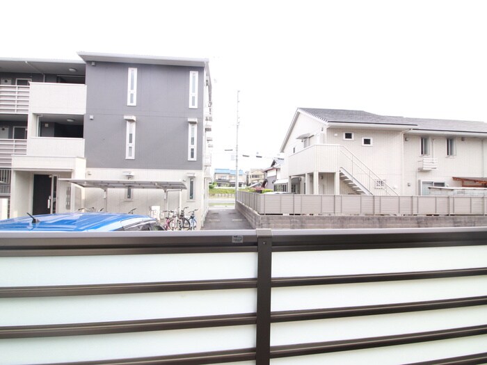 室内からの展望 プレジールＡ棟