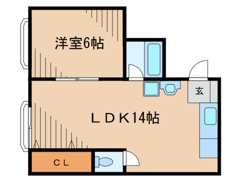 間取図 双葉マンション