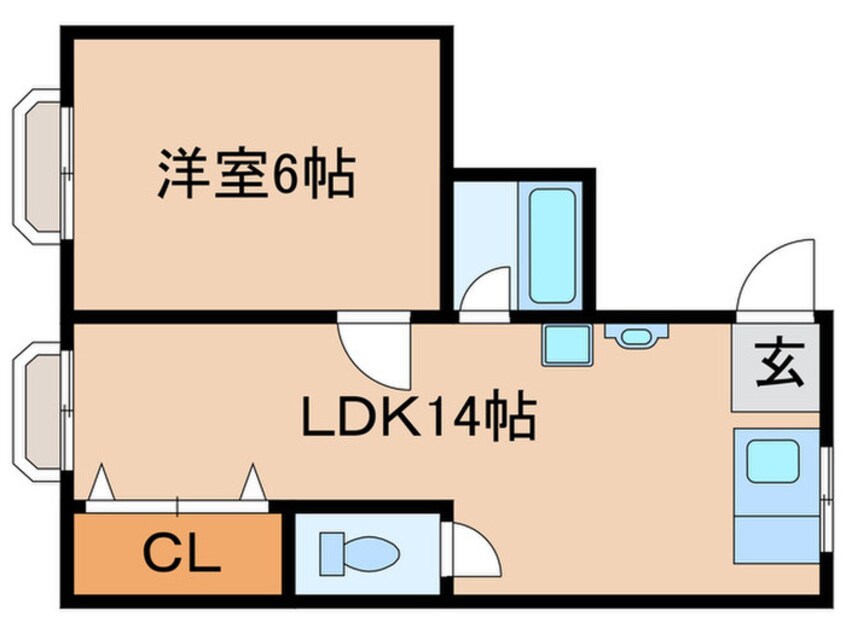 間取図 双葉マンション