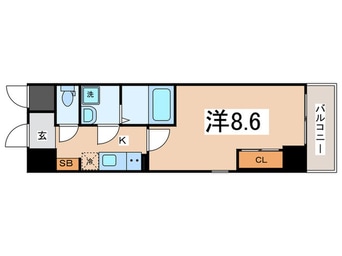 間取図 ルミエール久宝寺Ⅰ
