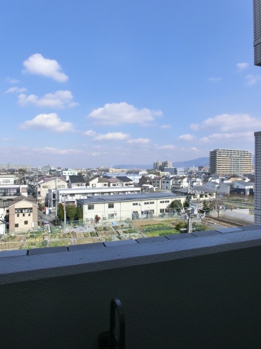 室内からの展望 ルミエール久宝寺Ⅰ