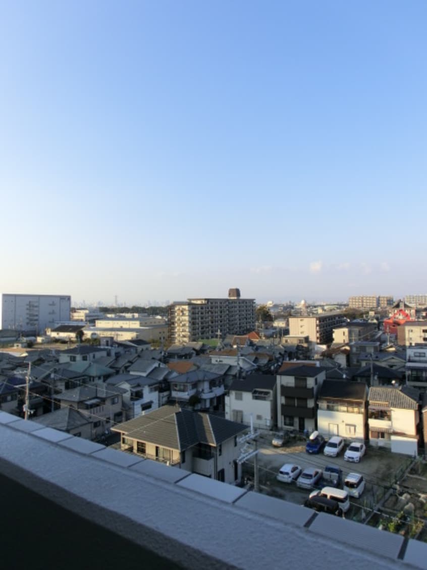 室内からの展望 ルミエール久宝寺Ⅰ