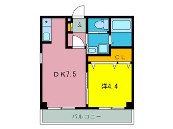 間取図 GENKI　ハウス