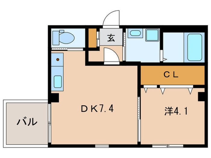 間取り図 GENKI　ハウス