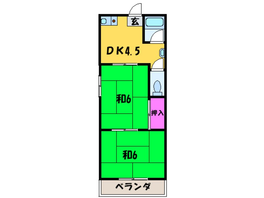 間取図 ＦＰ山下