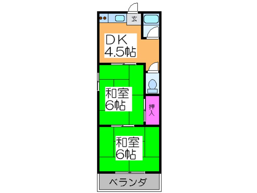 間取図 ＦＰ山下