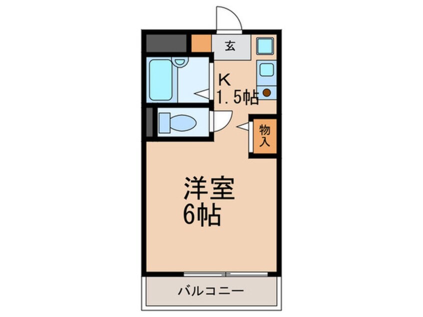 間取図 エクセレント六甲