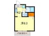 山戸ハイツ　Ｂ 1Kの間取り