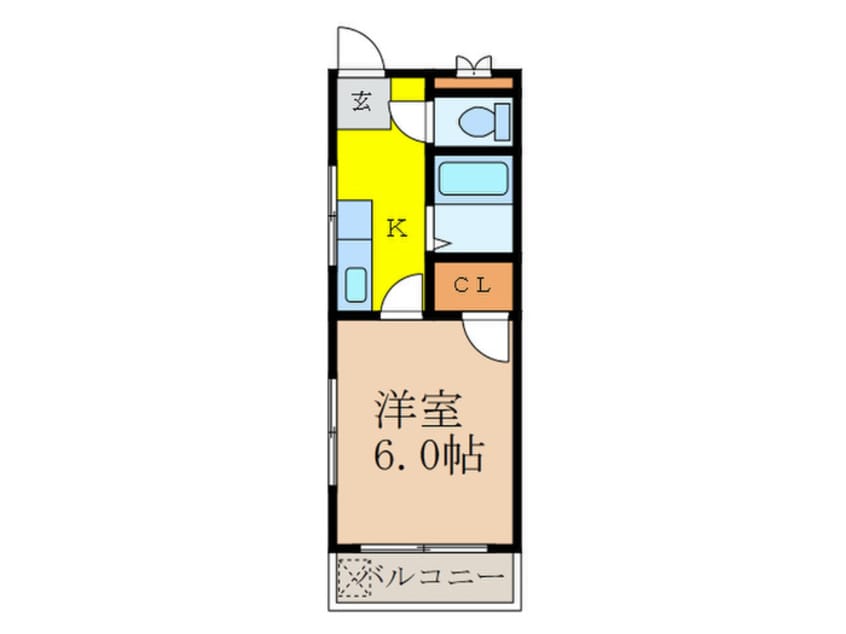 間取図 ハイツ和路