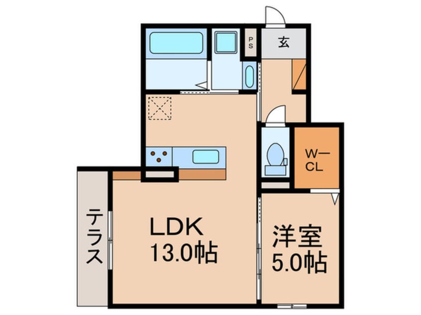 間取図 ダイワシティー高槻