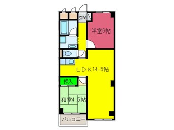 間取図 西谷商事株式会社第一ビル