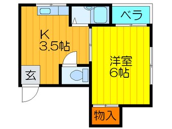 間取図 ハピネスプラザ藤田