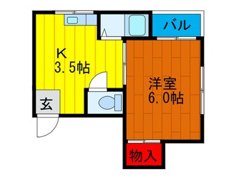 間取図 ハピネスプラザ藤田