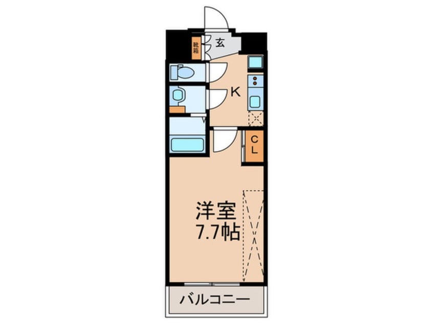 間取図 ソルテラス京都洛南