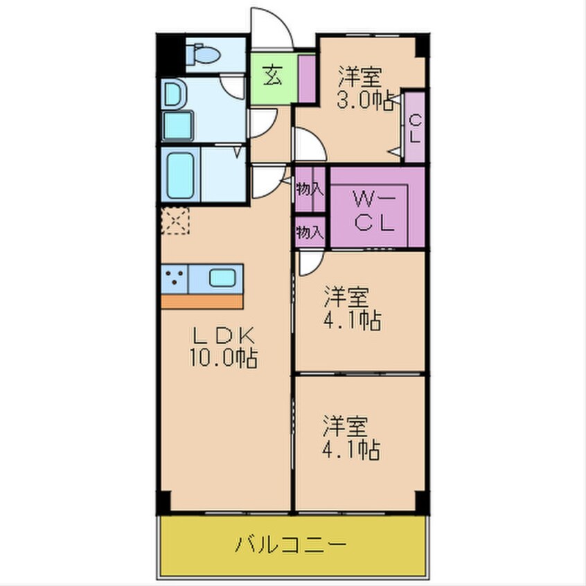間取図 メゾンＡメッツ