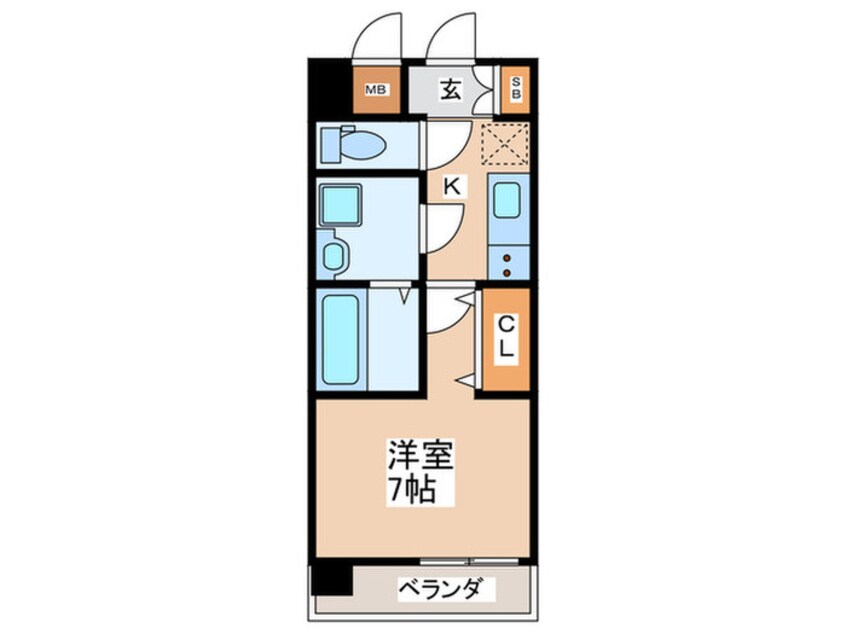 間取図 LiveCasa城東中央