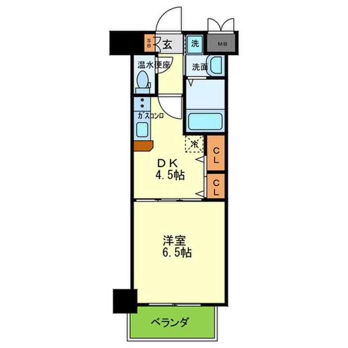 間取り図 プレジオ中之島