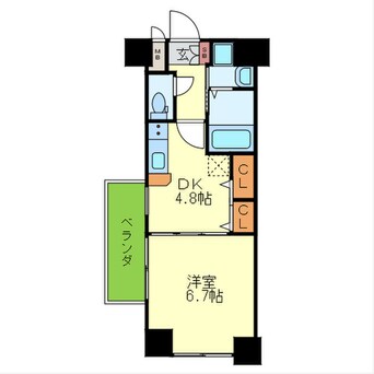 間取図 プレジオ中之島