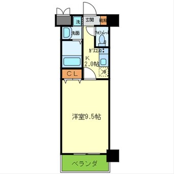 間取図 プレジオ中之島