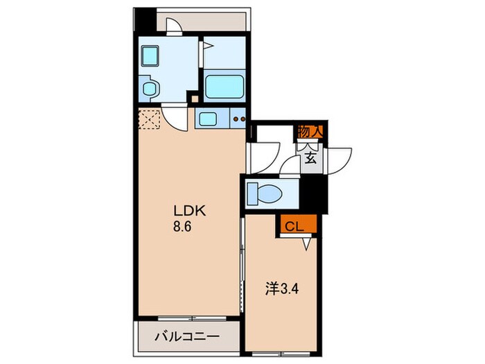 間取り図 SDグランツ神戸ウエスト