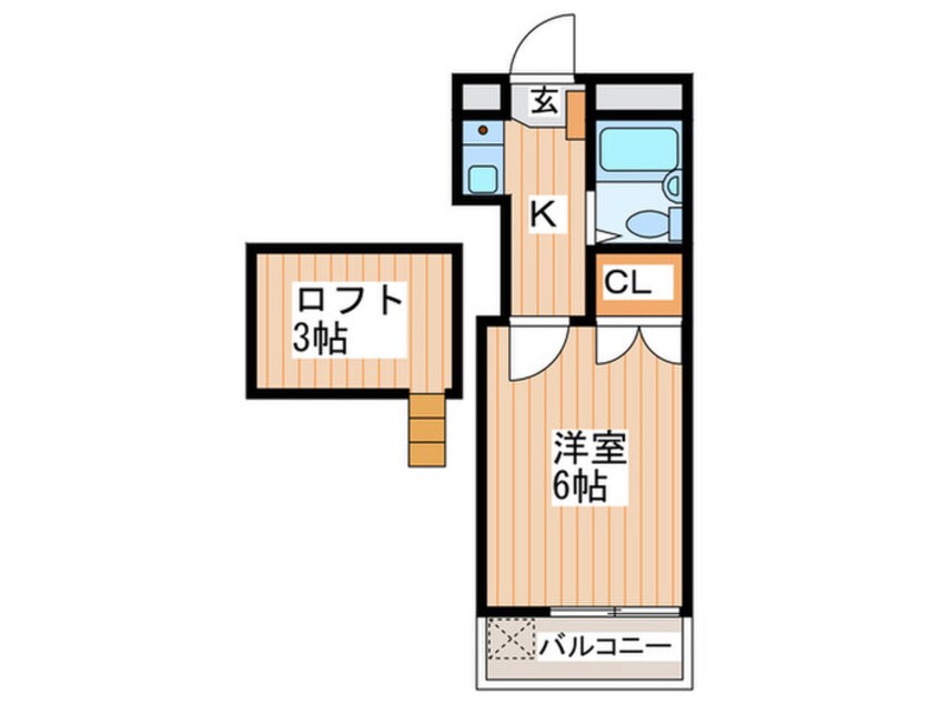 間取図 アメニティ寝屋川