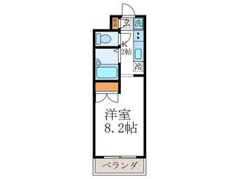 間取図 ｱｳﾞｧﾝｾｸｰﾙ道正町