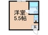 グランビルド東住吉 1Rの間取り