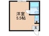 グランビルド東住吉 1Rの間取り