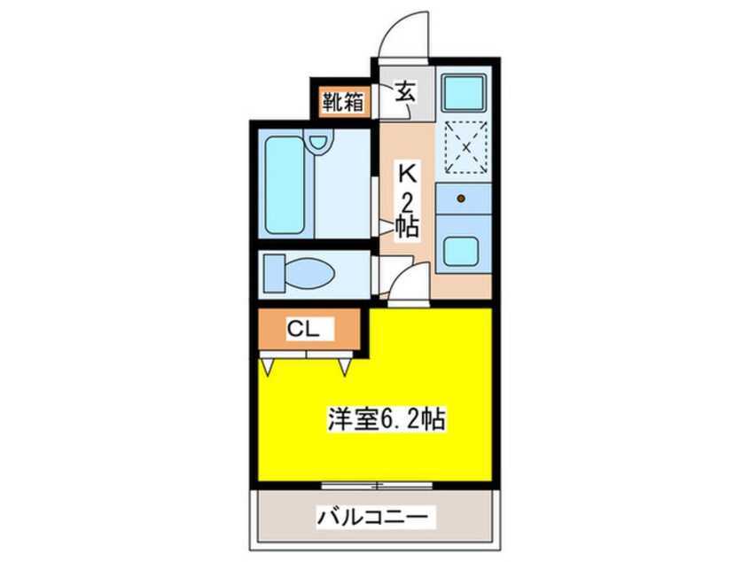 間取図 レーヴ和泉