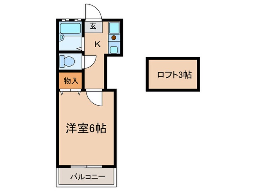 間取図 サニ－ウェル鈴蘭