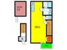 あんしん+池田上町08-4006 1Rの間取り