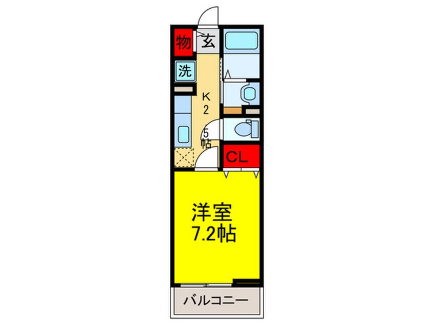 間取図 ミルトプラッツⅡ